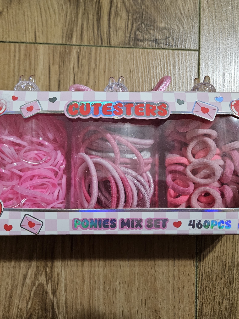 Cutesters Ponies Mix Set Pink & White 460-Piece NWT